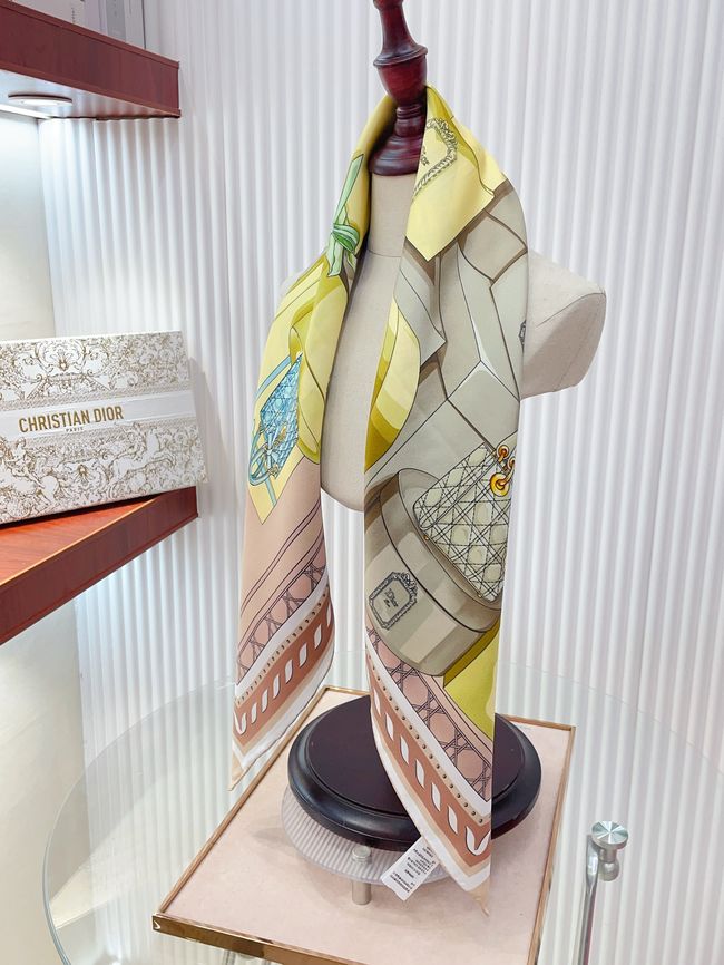 Dior silk scarf KY208-2 Dior silk scarf KY208-2