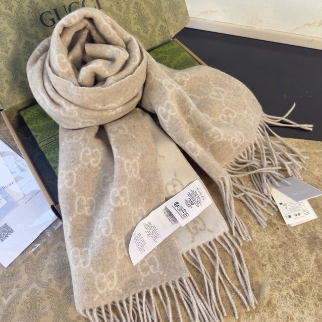 Gucci cashmere scarf 873731-1 Gucci cashmere scarf 873731-1
