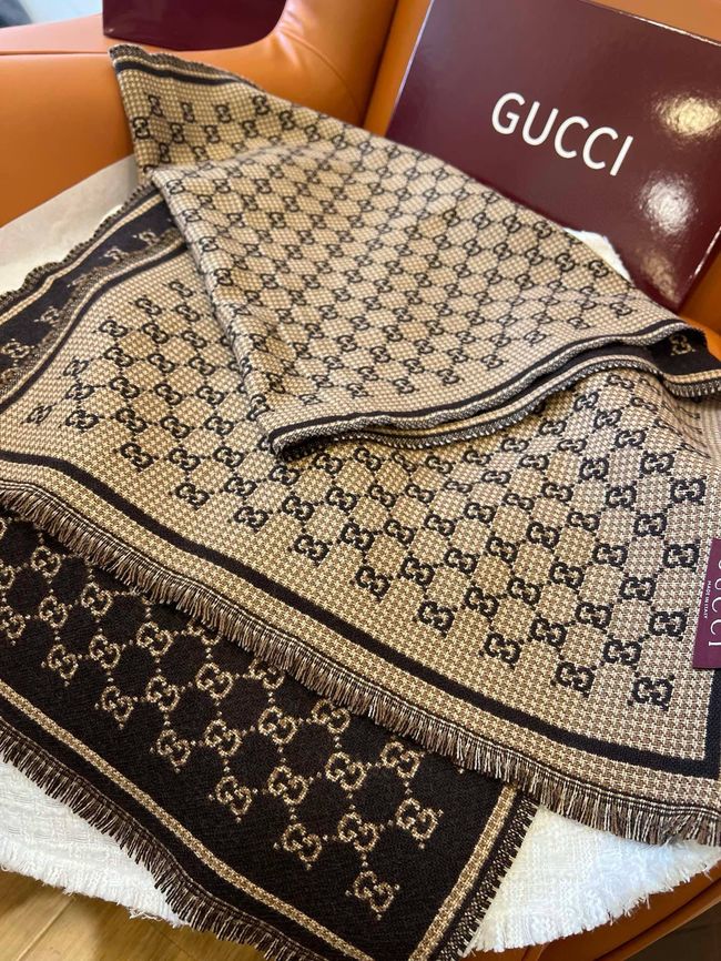 Gucci cashmere scarf 873732-2
