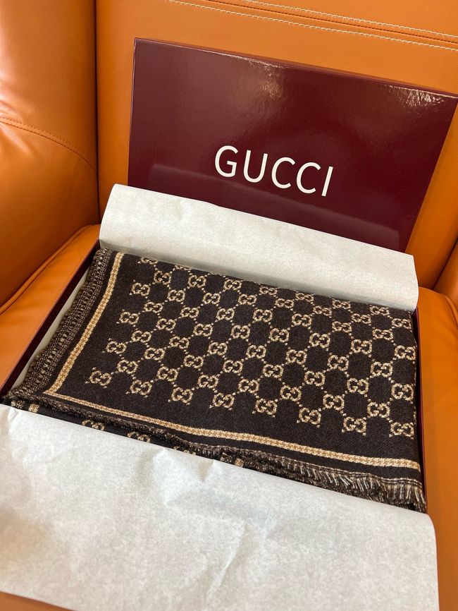 Gucci cashmere scarf 873732-2