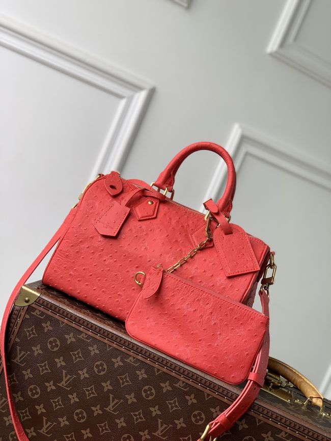 Louis Vuitton Runway Speedy P9 Bandouliere 30 M24425 red Louis Vuitton Runway Speedy P9 Bandouliere 30 M24425 red