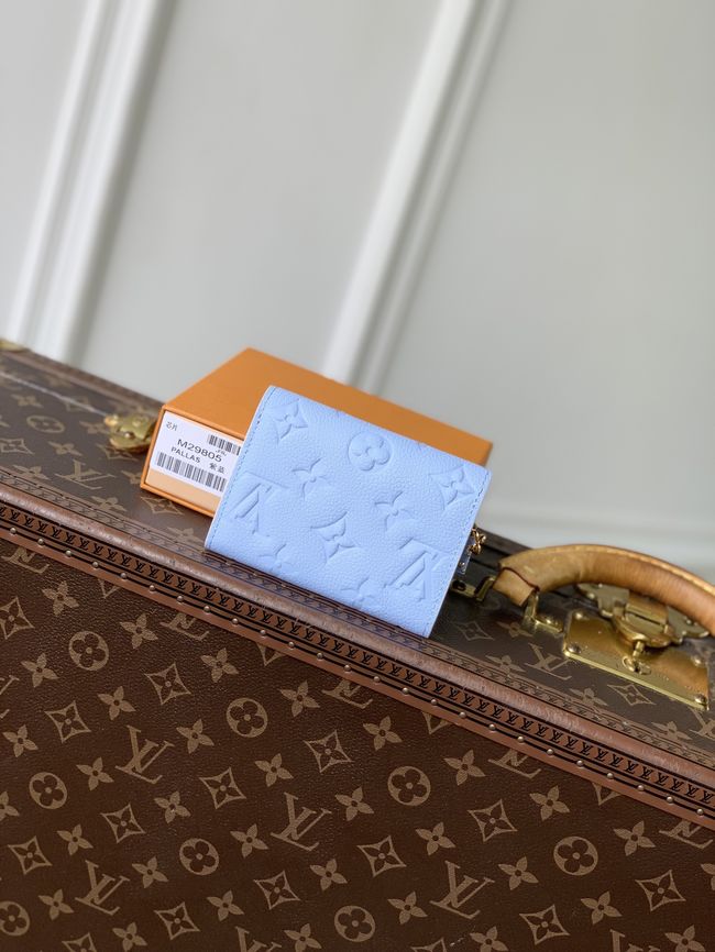 Louis Vuitton Rosalie Coin Purse M29796 Bleu Iris Louis Vuitton Rosalie Coin Purse M29796 Bleu Iris