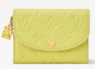 Louis Vuitton Rosalie Coin Purse M29803 Sunflower Yellow Louis Vuitton Rosalie Coin Purse M29803 Sunflower Yellow