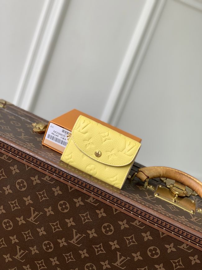 Louis Vuitton Rosalie Coin Purse M29803 Sunflower Yellow Louis Vuitton Rosalie Coin Purse M29803 Sunflower Yellow