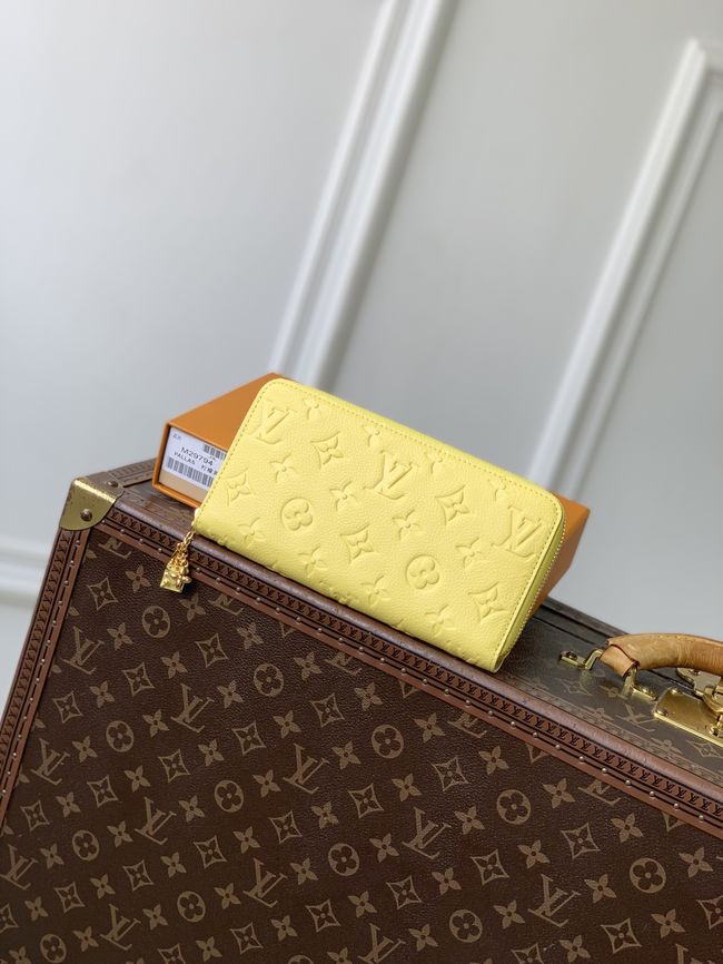 Louis Vuitton Zippy Wallet M29794 yellow Louis Vuitton Zippy Wallet M29794 yellow