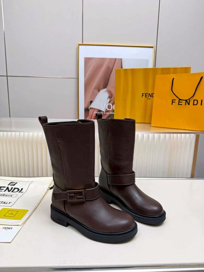 FENDI Commando leather boots 8T9048-3