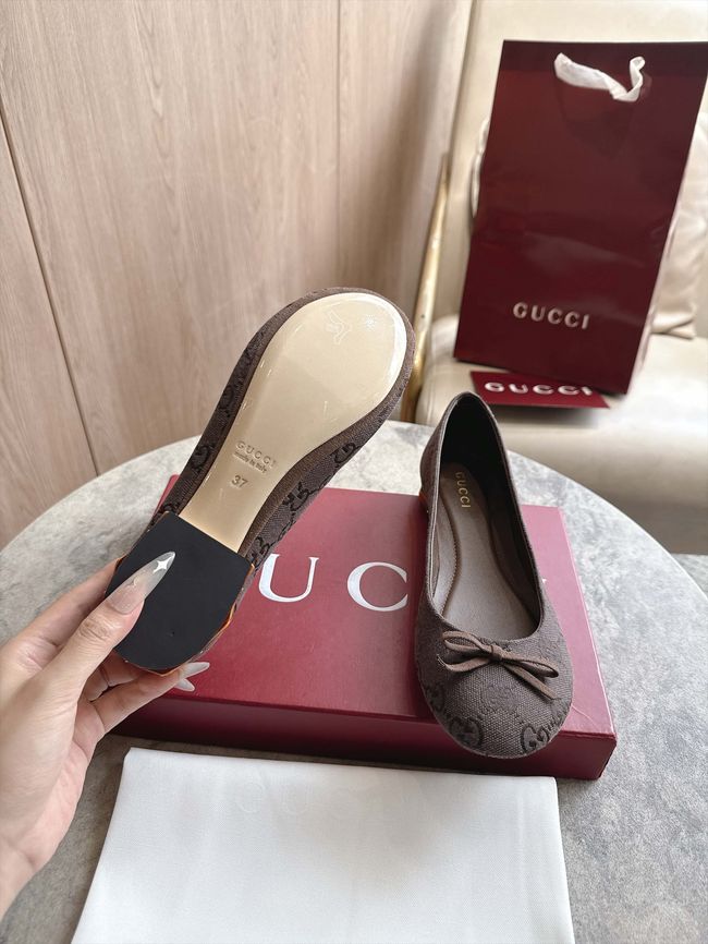 Gucci Womens Horsebit ballet flat 814321-1
