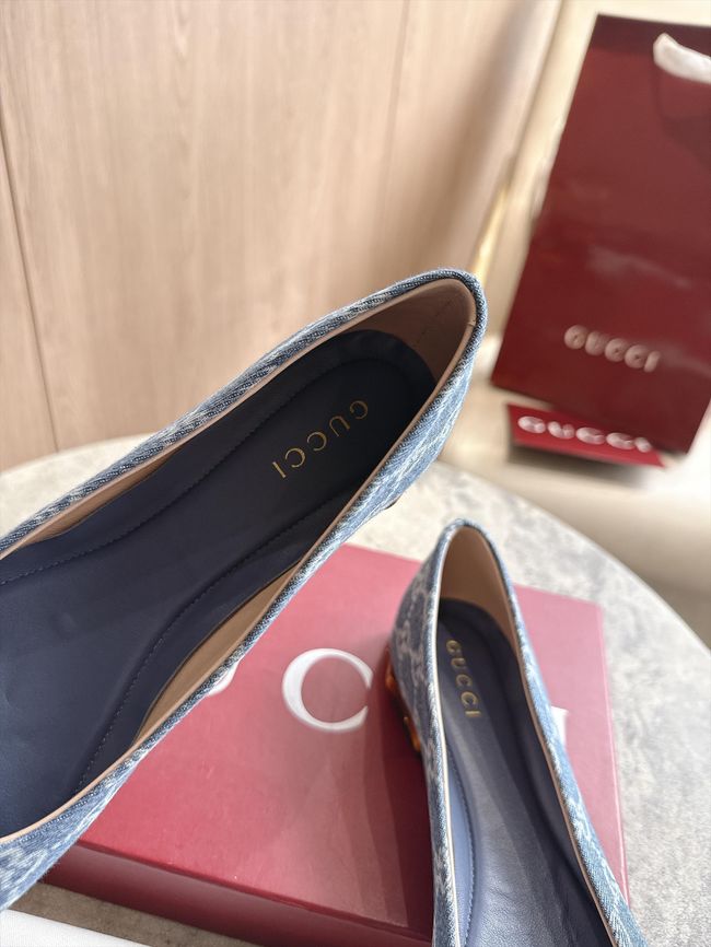 Gucci Womens Horsebit ballet flat 814321-3