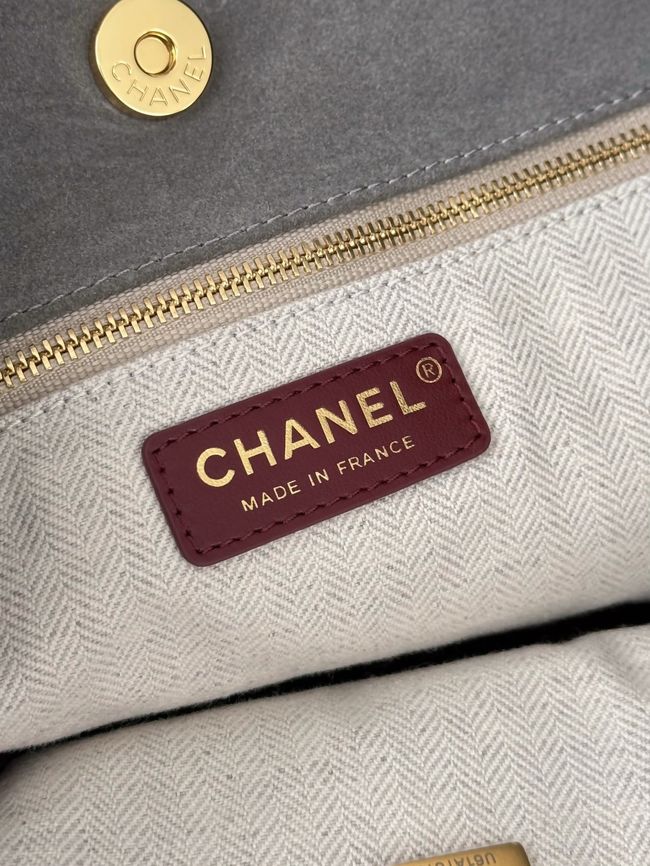 Chanel Shopping Bag AS6475 gray Chanel Shopping Bag AS6475 gray