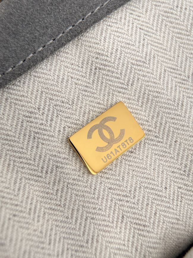 Chanel Shopping Bag AS6475 gray Chanel Shopping Bag AS6475 gray