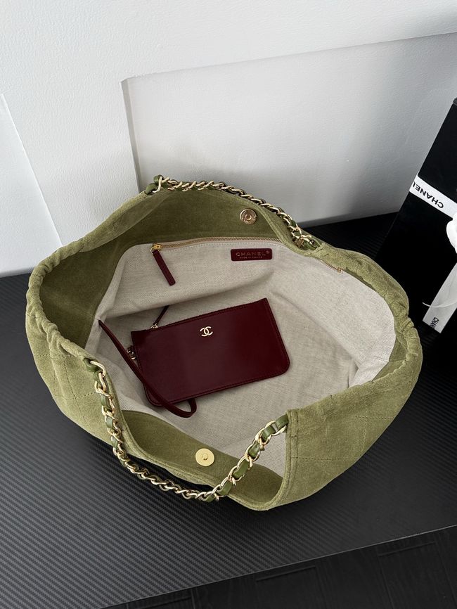 Chanel Shopping Bag AS6475 khaki Chanel Shopping Bag AS6475 khaki