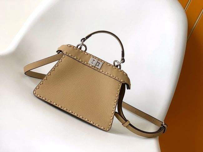FENDI Peekaboo ISeeU Petite bag 8BN335A Apricot FENDI Peekaboo ISeeU Petite bag 8BN335A Apricot