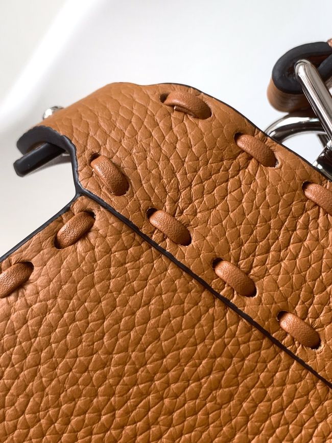 FENDI Peekaboo ISeeU Petite bag 8BN335A Brown FENDI Peekaboo ISeeU Petite bag 8BN335A Brown
