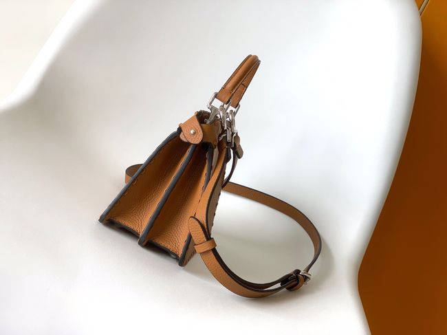 FENDI Peekaboo ISeeU Petite bag 8BN335A Brown FENDI Peekaboo ISeeU Petite bag 8BN335A Brown