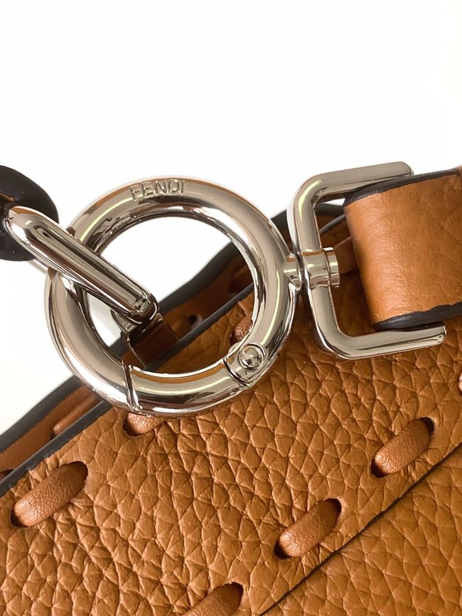 FENDI Peekaboo ISeeU Petite bag 8BN335A Brown FENDI Peekaboo ISeeU Petite bag 8BN335A Brown