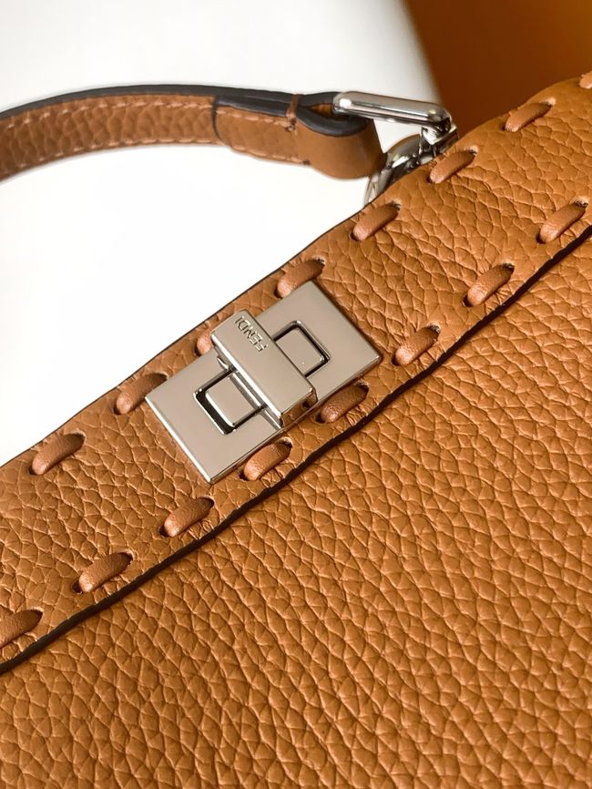 FENDI Peekaboo ISeeU Petite bag 8BN335A Brown FENDI Peekaboo ISeeU Petite bag 8BN335A Brown