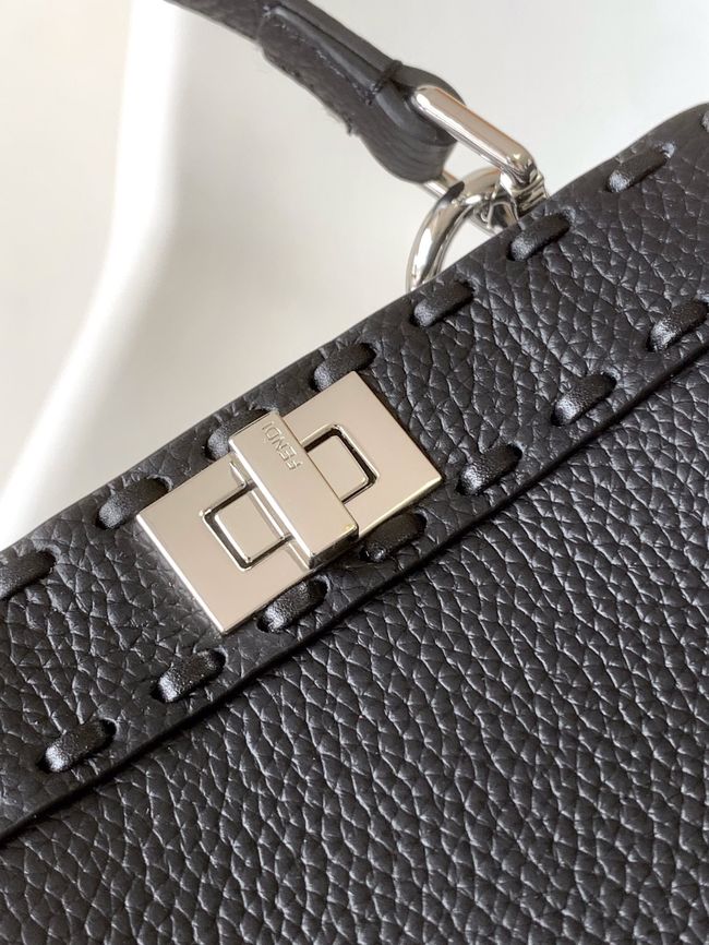 FENDI Peekaboo ISeeU Petite bag 8BN335A black FENDI Peekaboo ISeeU Petite bag 8BN335A black