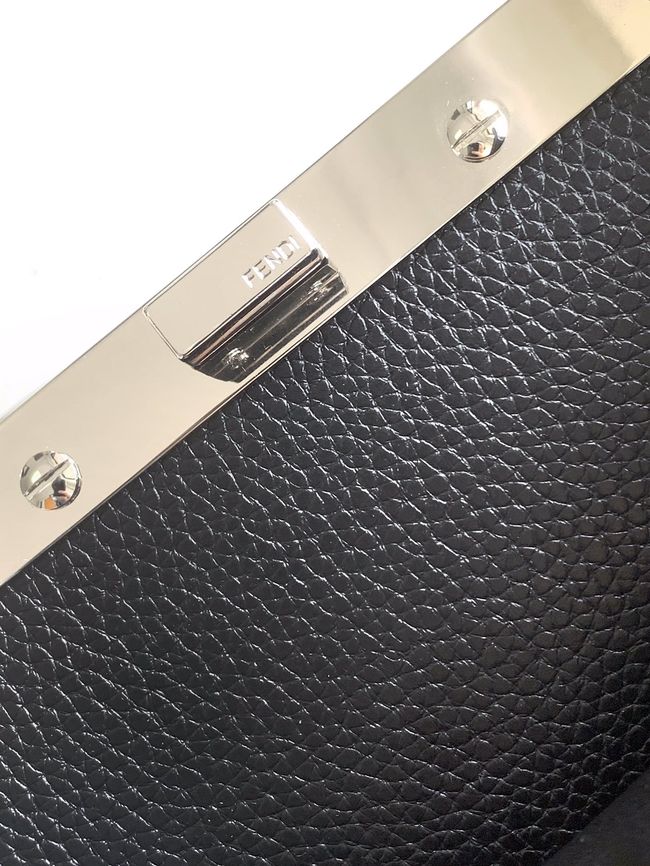 FENDI Peekaboo ISeeU Petite bag 8BN335A black FENDI Peekaboo ISeeU Petite bag 8BN335A black
