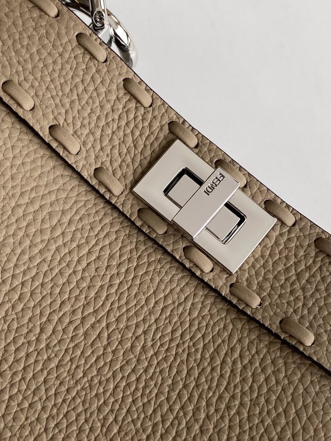 FENDI Peekaboo ISeeU Petite bag 8BN335A gray FENDI Peekaboo ISeeU Petite bag 8BN335A gray