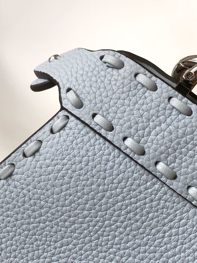 FENDI Peekaboo ISeeU Petite bag 8BN335A light blue FENDI Peekaboo ISeeU Petite bag 8BN335A light blue