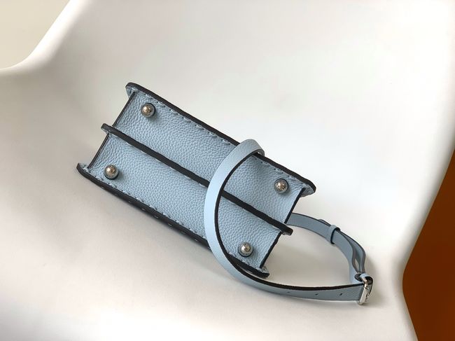 FENDI Peekaboo ISeeU Petite bag 8BN335A light blue FENDI Peekaboo ISeeU Petite bag 8BN335A light blue
