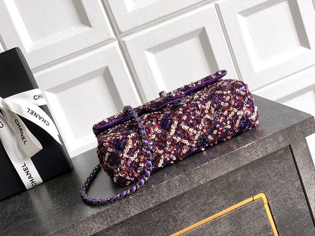 Chanel Small Flap Bag 6171 Purple Chanel Small Flap Bag 6171 Purple