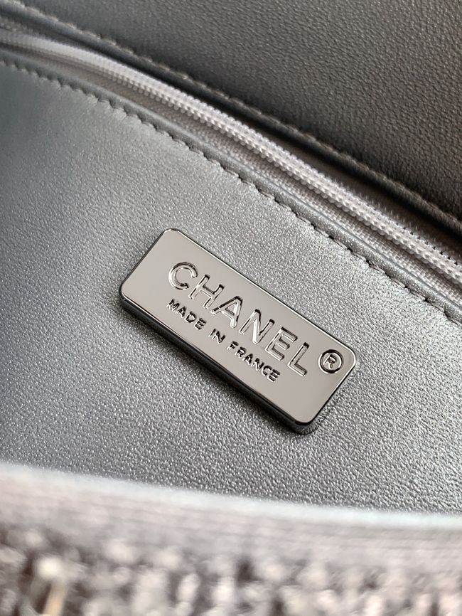 Chanel Small Flap Bag 6171 gray Chanel Small Flap Bag 6171 gray