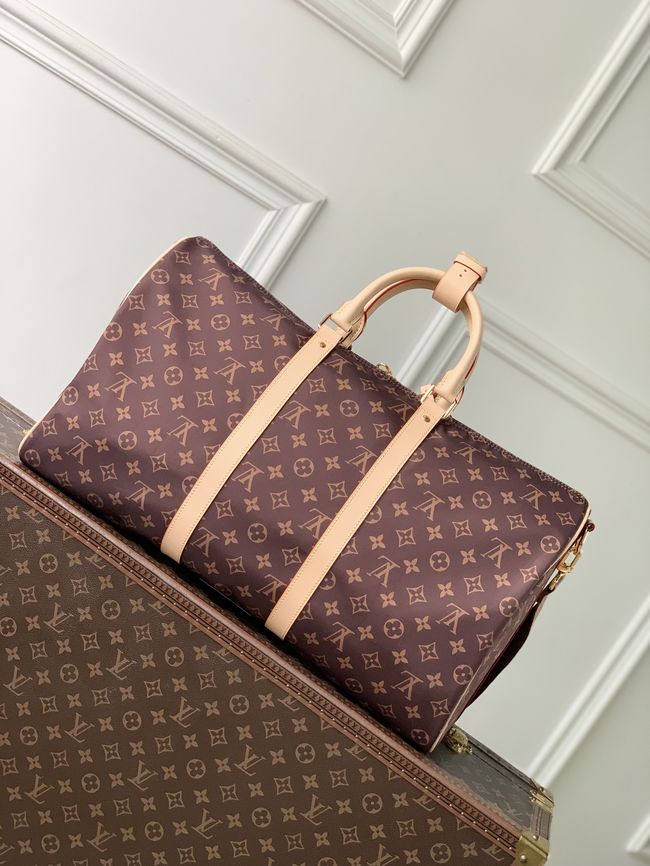 Louis Vuitton Keepall Bandouliere 50 M2A497 brown Louis Vuitton Keepall Bandouliere 50 M2A497 brown