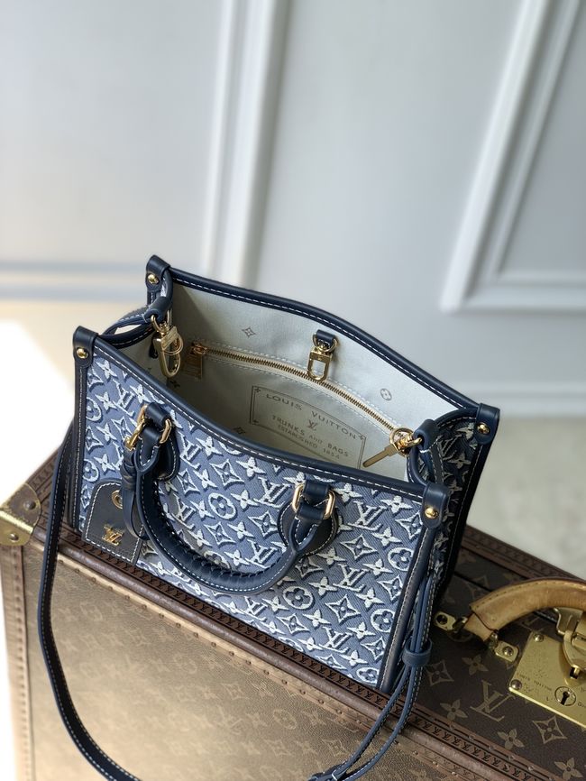 Louis Vuitton OnTheGo PM M2A097 blue Louis Vuitton OnTheGo PM M2A097 blue