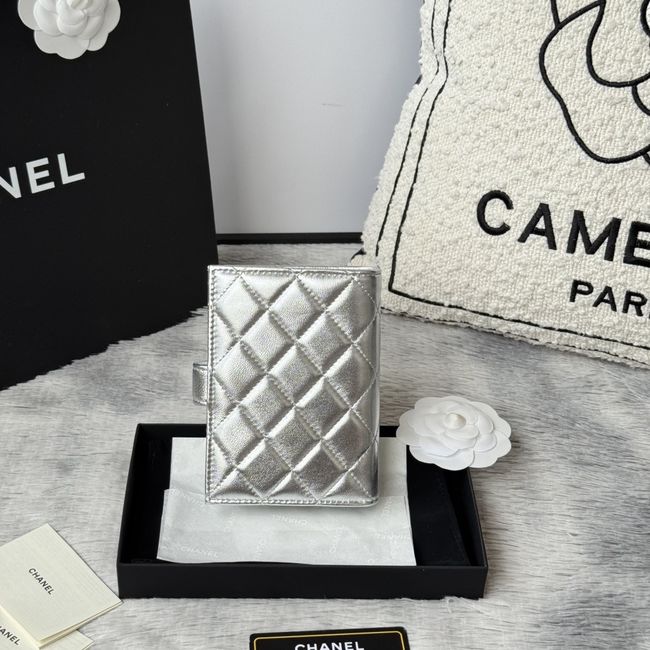 Chanel Passport Holder AP3196 Silvery Chanel Passport Holder AP3196 Silvery