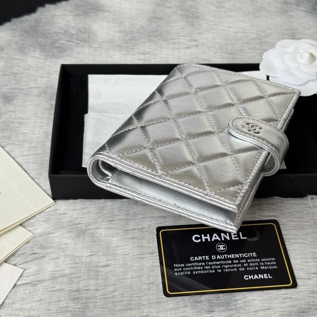 Chanel Passport Holder AP3196 Silvery Chanel Passport Holder AP3196 Silvery