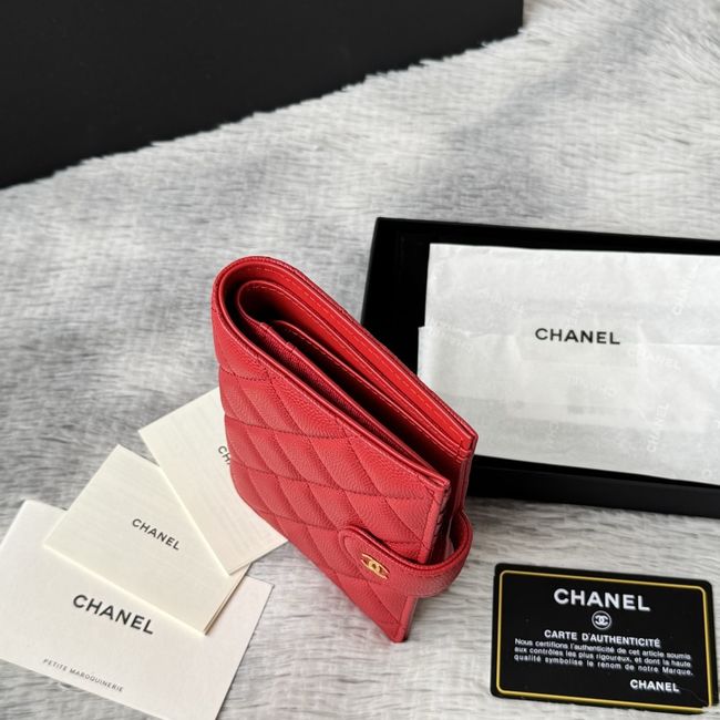Chanel Passport Holder AP3196 red Chanel Passport Holder AP3196 red