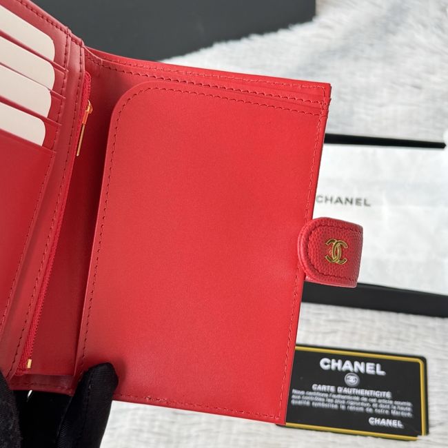 Chanel Passport Holder AP3196 red Chanel Passport Holder AP3196 red