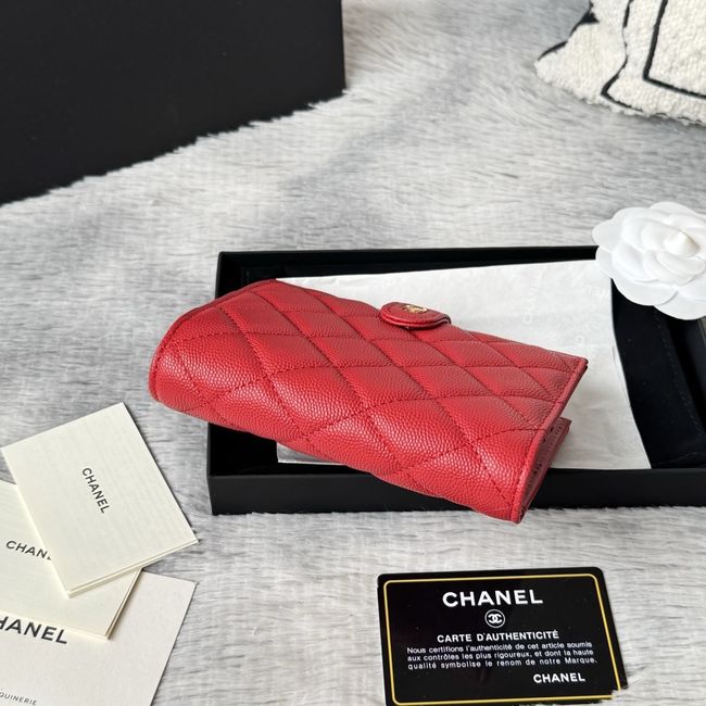 Chanel Passport Holder AP3196 red Chanel Passport Holder AP3196 red