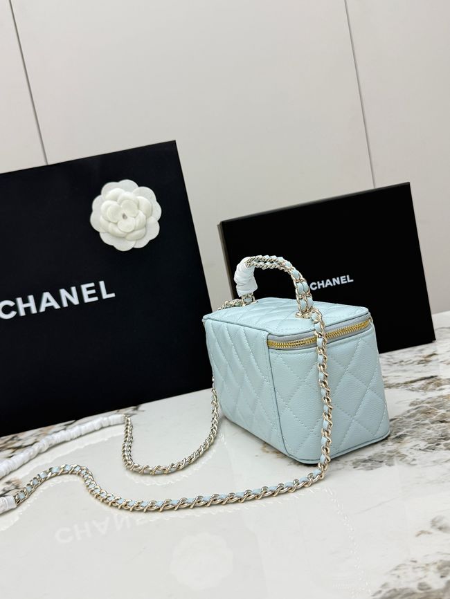 Chanel Vanity with Chain AP5182 light blue