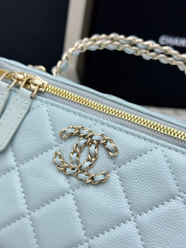 Chanel Vanity with Chain AP5182 light blue