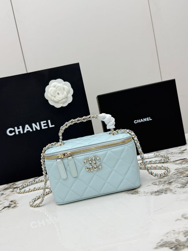 Chanel Vanity with Chain AP5182 light blue