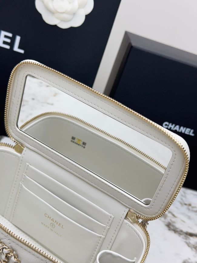 Chanel Vanity with Chain AP5182 white Chanel Vanity with Chain AP5182 white