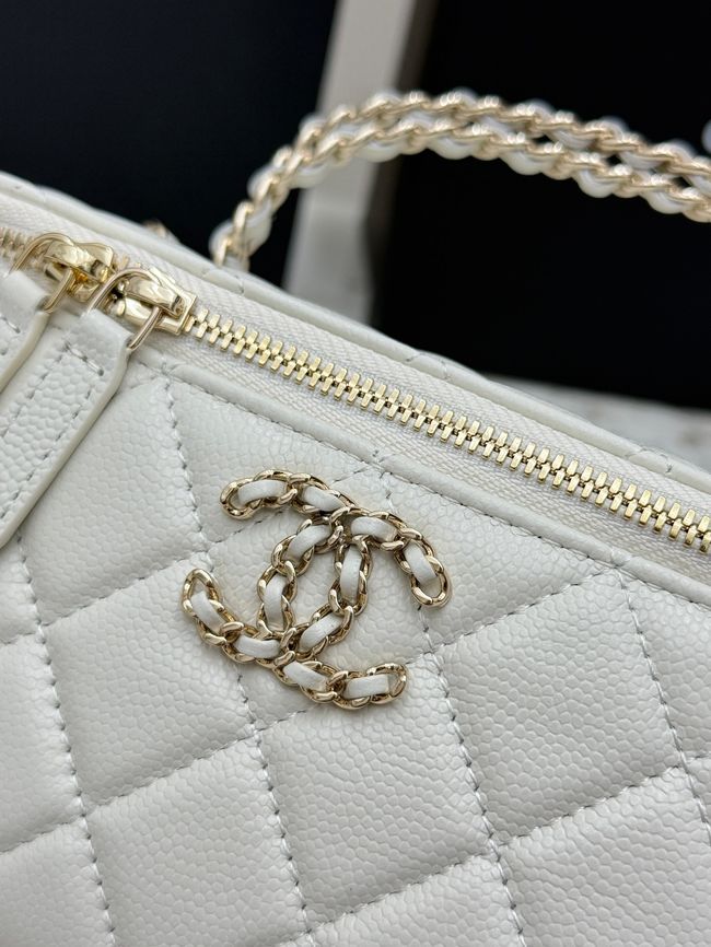 Chanel Vanity with Chain AP5182 white Chanel Vanity with Chain AP5182 white