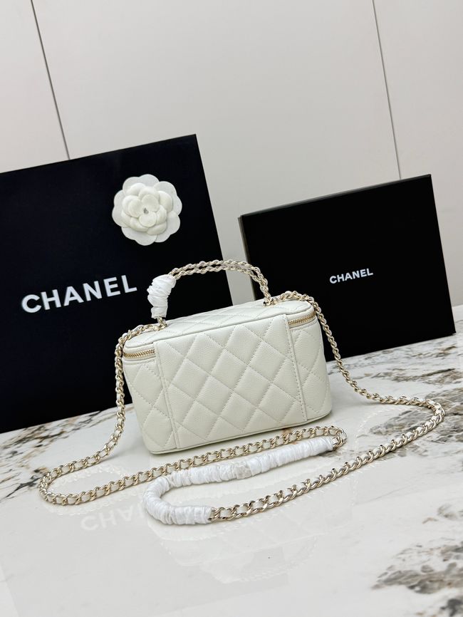 Chanel Vanity with Chain AP5182 white Chanel Vanity with Chain AP5182 white