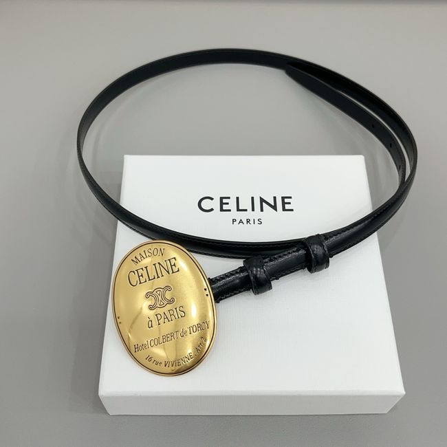 Celine LITTLE MAISON CELINE BELT IN TAURILLON LEATHER 18MM  HO5705