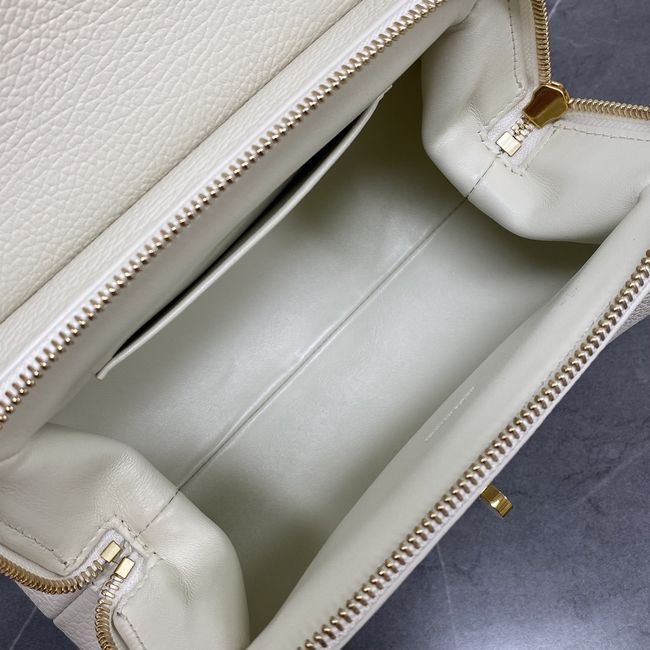 CELINE FLAIR IN GRAINED CALFSKIN L10BF5 CREAMY WHITE CELINE FLAIR IN GRAINED CALFSKIN L10BF5 CREAMY WHITE