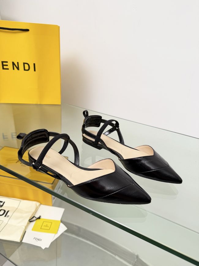 Fendi WOMENS SANDAL slingback Colibri Lite 8J8559-6