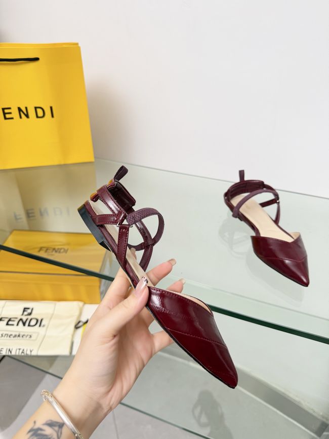 Fendi WOMENS SANDAL slingback Colibri Lite 8J8559-7 Fendi WOMENS SANDAL slingback Colibri Lite 8J8559-7