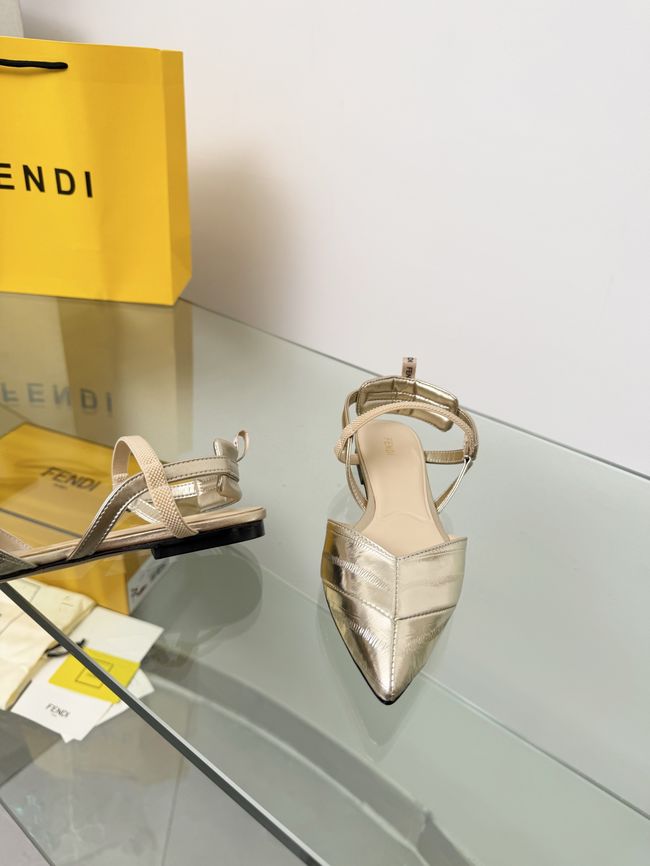 Fendi WOMENS SANDAL slingback Colibri Lite 8J8559-8