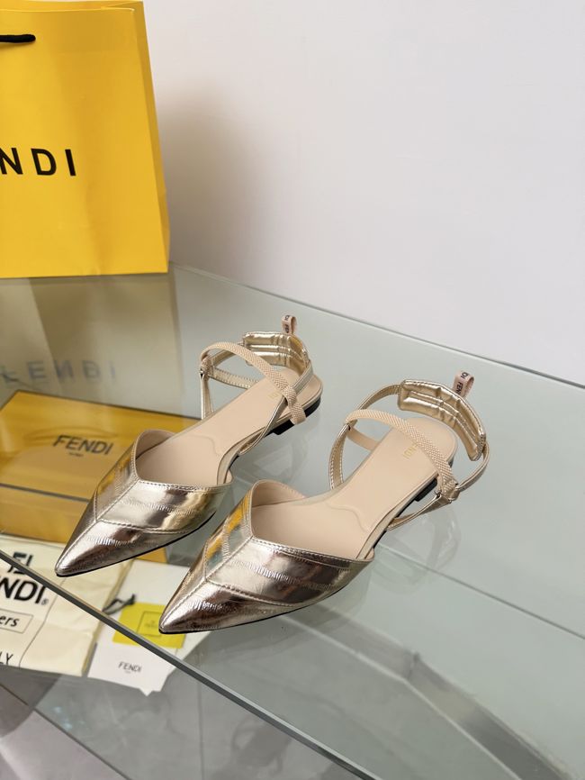 Fendi WOMENS SANDAL slingback Colibri Lite 8J8559-8 Fendi WOMENS SANDAL slingback Colibri Lite 8J8559-8