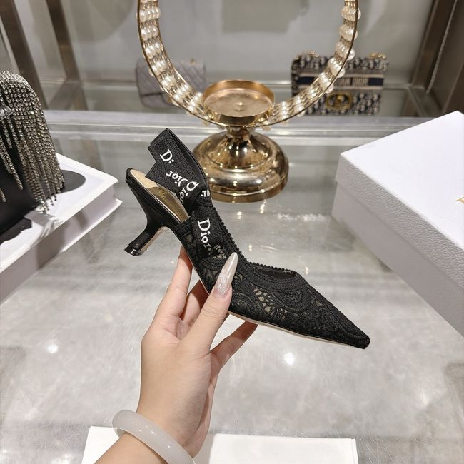 JAdior Slingback Pump Embroidered Plumetis CV642-3