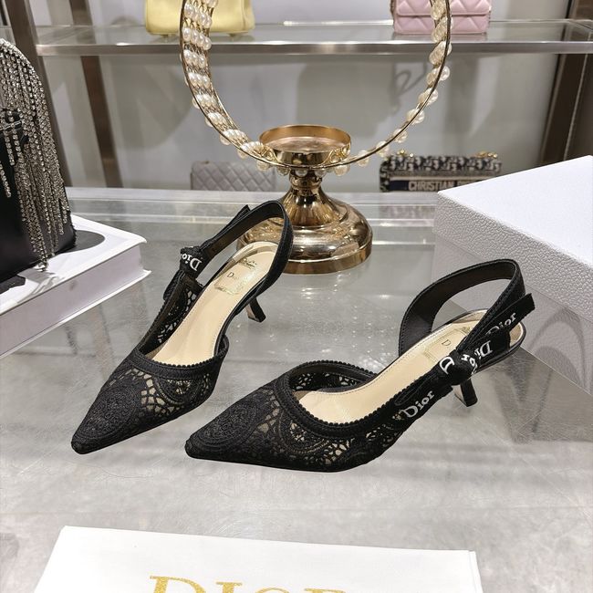 JAdior Slingback Pump Embroidered Plumetis CV642-3