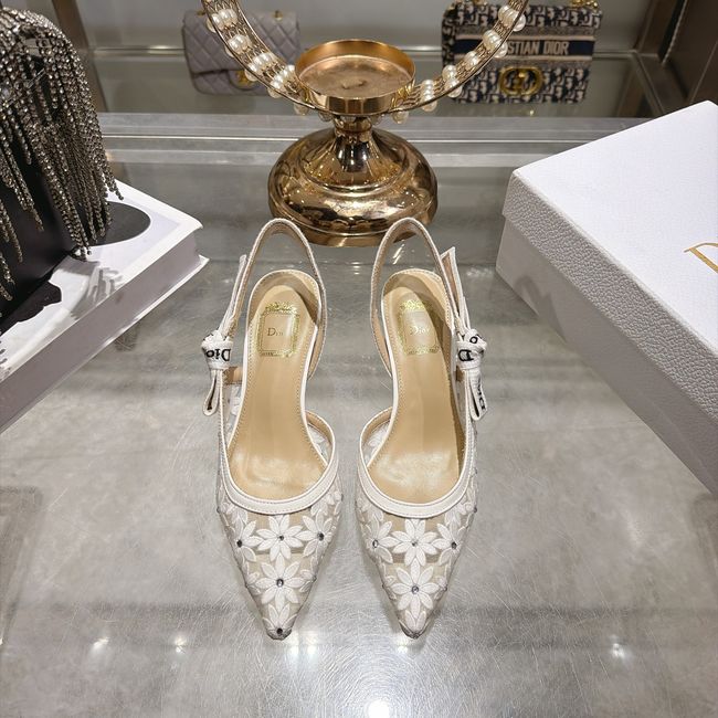JAdior Slingback Pump Embroidered Plumetis CV642-5 JAdior Slingback Pump Embroidered Plumetis CV642-5