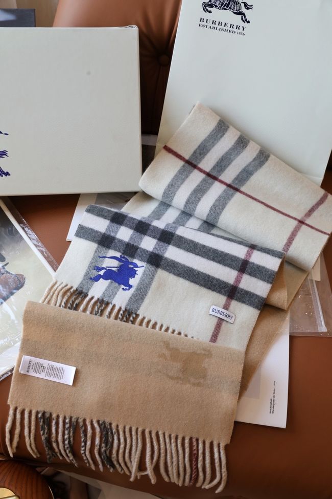 Burberry cashmere scarf BU0031-2 Burberry cashmere scarf BU0031-2